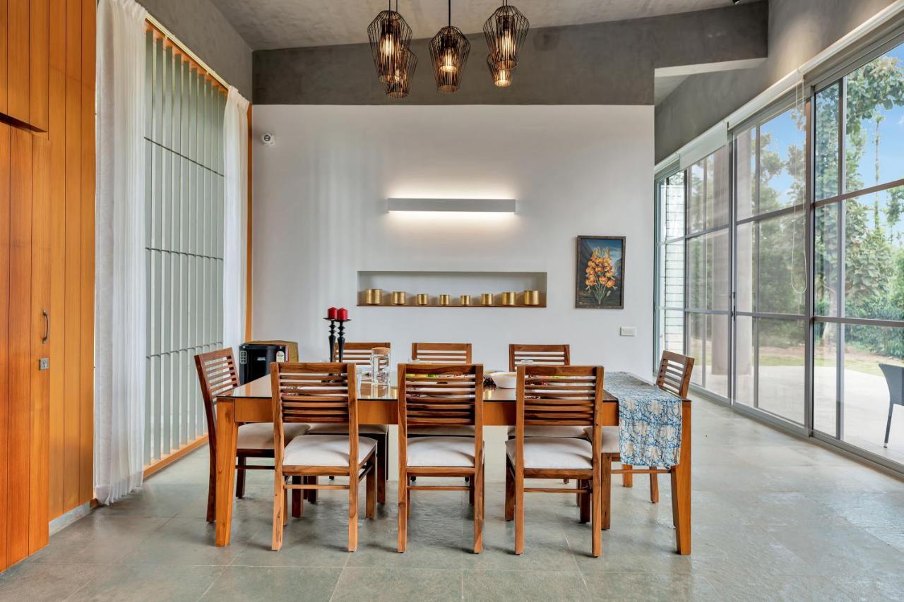 Saffronstays Cafella- A 3-Bdr Elliptical-Roof Villa In Chikmagalur Mudigere Esterno foto