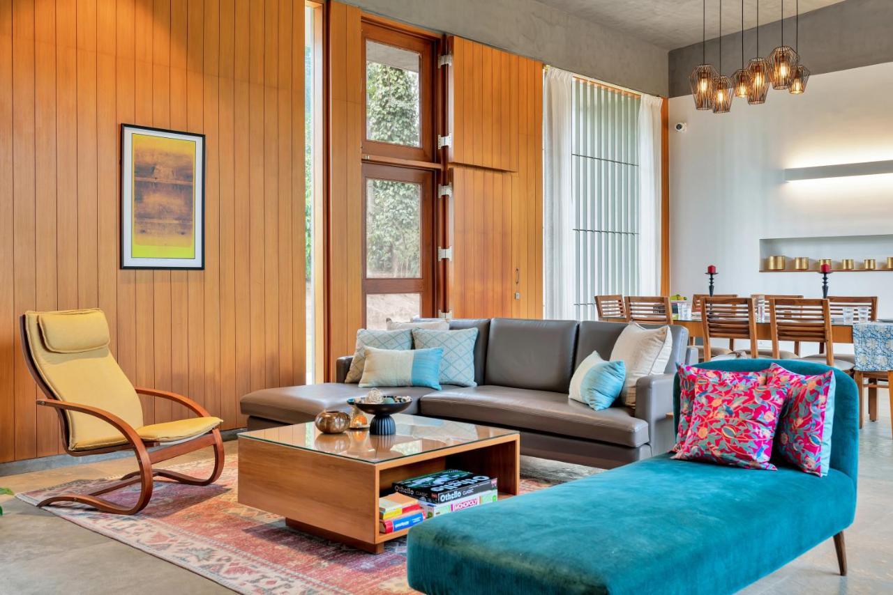 Saffronstays Cafella- A 3-Bdr Elliptical-Roof Villa In Chikmagalur Mudigere Esterno foto